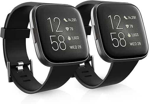 Amazon.co.jp: Dr.Sept 防水バンド 2本パック Fitbit Versa 2